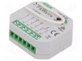 Relay; flush mount; 85÷265VAC; 85÷265VDC; 230VAC; NO x2; IP20; 100m F&F FW-R2P