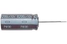 CAPACITOR ALUM ELEC, 2700UF, 10V, 20%, RADIAL UPW1A272MHD1TO