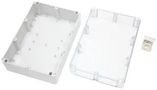 ENCLOSURE, MULTIPURPOSE, PC, GREY, CLEAR MP015472