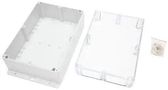 ENCLOSURE, MULTIPURPOSE, PC, GREY, CLEAR MP015487