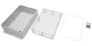 ENCLOSURE, MULTIPURPOSE, PC, GREY, CLEAR MP015490