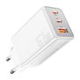 Essager ECTAC-KSB02-Z GaN 67W 2C+A Charger (white), Essager ECTAC-KSB02-Z