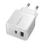 Essager ECT33W-LJB02-Z 33W C+A Charger (white), Essager ECT33W-LJB02-Z