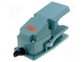 Switch: foot; Stabl.pos: 1; SPDT; 15A/250VAC; 34N TEND TFS-302