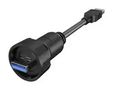 USB CABLE, 3.3FT, TYPE A PLUG TO PLUG MRUBM6160A0