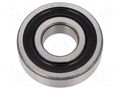 Bearing: single row deep groove ball; Øint: 25mm; Øout: 62mm SKF SKF6305-2RS1/C3