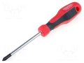 Screwdriver: standard; Phillips; PH1; 75mm GOLDTOOL TG-31