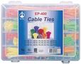 400 PIECE NEON-COLORED CABLE TIE ASSORTMENT SPC35327