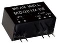 DC-DC CONVERTER, 5V/-5V, 0.1A/-0.1A MDD01N-05N