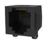 MOD CONN, R/A JACK, 6P6C, 1PORT, TH RJE031660420