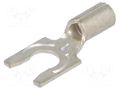 Tip: fork; M4; crimped; for cable; non-insulated; copper; 4.32mm KEYSTONE KEYS8258