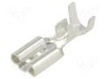 Terminal: flat; 5.2mm; 0.5mm; female; crimped; for cable; straight KEYSTONE KEYS4469