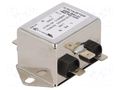 Filter: anti-interference; single-phase; 250VAC; Ioper.max: 3A SCHURTER 5500.2641.01