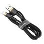 Baseus Cafule USB-A / Lightning 1.5A QC 3.0 cable 2 m - black and gold, Baseus 6953156275034 6953156275034