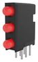 CKT BOARD INDICATOR, RED, 1.6MCD, T-1 564-0200-111F