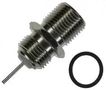 RF/COAXIAL F BULKHEAD JACK, STR 75 OHM, SOLDER 222144