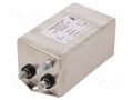 Filter: anti-interference; single-phase; 250VAC; Ioper.max: 30A SCHURTER 5500.2647.03