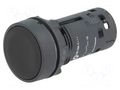 Switch: push-button; 22mm; Stabl.pos: 1; NO; black; none; IP65; flat SCHNEIDER ELECTRIC XB7NA21