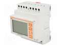 Meter: network parameters; for DIN rail mounting; LCD; DMG; 1A,5A LOVATO ELECTRIC DMG100