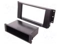 Radio frame; Land Rover; 2 DIN; black PER.PIC. RAM-40.466.1