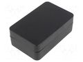 Bin; ESD; 80x50x27mm; black SOLDER PEAK ICBOX6