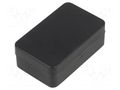 Bin; ESD; 50x30x16mm; black SOLDER PEAK ICBOX4