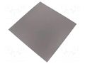 Shielding mat; 240x240x0.5mm; Permeability: 100; self-adhesive KEMET EFX05-240X240T15