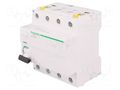 RCD breaker; Inom: 80A; Ires: 300mA; Poles: 4; 400VAC; IP20; 1÷25mm2 SCHNEIDER ELECTRIC A9Z14480