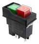 PB SW, DPST-NO-DM, 20A, 127VAC, PANEL KJE32221111