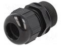 Cable gland; with long thread; M25; 1.5; IP68; polyamide; black LAPP ST-ISO-M25-R9005