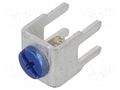 Terminal: screw terminal; THT,screw terminal; blue; 7.5x5mm KEYSTONE KEYS7772-5