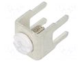 Terminal: screw terminal; THT,screw terminal; white; 7.5x5mm KEYSTONE KEYS7772-4