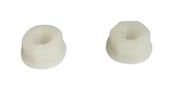 FLANGE NUT, NATURAL, NYLON, M12X1.75 MPFN-M12-1.75