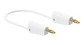 STACK 4MM BANANA PLUG-PLUG, WHITE/32A/2M 64.1037-20029
