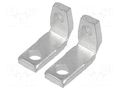 Set of angle brackets for D-Sub; UNC 4-40 CONEC DSC-KUNC