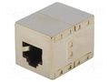 Coupler; socket; Cat: 6; shielded; Layout: 8p8c; RJ45 socket x2 LOGILINK LOG-NP0054