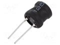 Inductor: wire; THT; 470uH; Ioper: 1.2A; 685mΩ; ±10%; Isat: 700mA FERROCORE COIL1010-0.47
