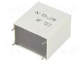 Capacitor: polypropylene; 9uF; ESR: 1.9mΩ; THT; ±5%; -40÷85°C; C4AT KEMET C4ATHBW4900A3LJ