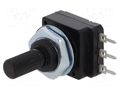 Potentiometer: shaft; single turn; 4.7kΩ; 60mW; PCB; 6mm; plastic SR PASSIVES 16PMI-4K7
