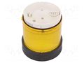 Module: light signaller; yellow; bulb BA15D; 24÷48VDC; 24VAC; IP65 SCHNEIDER ELECTRIC XVBC4B8