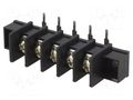 Connector: PCB terminal block; terminal; 32A; 750V; angled 90° DEGSON ELECTRONICS DG45R-A-05P-13