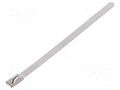 Cable tie; L: 100mm; W: 4.6mm; acid resistant steel AISI 316; 445N RAYCHEM RPG BU46-100