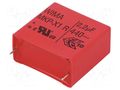 Capacitor: polypropylene; X1; 2.2uF; 440VAC; 41.5x39.5x20mm; THT WIMA MKP-X1-2U2