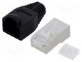 Connector: RJ45; plug; PIN: 8; Cat: 6; shielded,with protection LOGILINK LOG-MP0022
