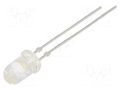 LED; white cold; 5mm; 12000÷18000mcd; 22°; Front: convex; 2.8÷4VDC LUCKYLIGHT LL-504WC2E-W2-2DC