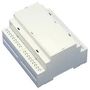 ENCLOSURE, DIN RAIL, ABS, LT GRAY DMB-4774.