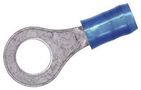 TERMINAL, RING TONGUE, 1/4IN, CRIMP BLUE 2-320563-2