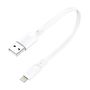 Cable USB-A - Lightning Foneng X107 3A, 0.25m (biały), Foneng X107 iPhone