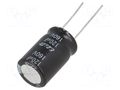 Capacitor: electrolytic; THT; 120uF; 160VDC; Ø16x25mm; Pitch: 7.5mm Elite PF2C121MNN1625