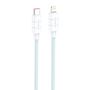 Foneng XS02 PD27W USB-C to Lightning cable, 1.2m (blue), Foneng XS02 C-iP blue